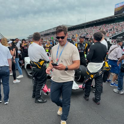 Behind the scenes at a busy racing event